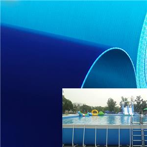 PVC Tarpaulin for Swimming Pool Fabric and Fish Pool Fabric